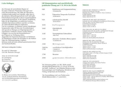 Symposium Berlin 2004 - Dr Pierjean Albrecht